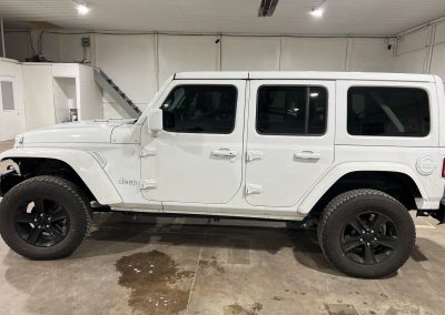 White Wrangler